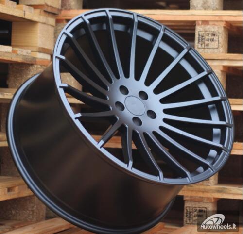 Ratlankis R20x10.5  5X112  ET  40  66.6  A1227  (HX010)  Black Half Matt (BLHM)  For HAXER  (K3)