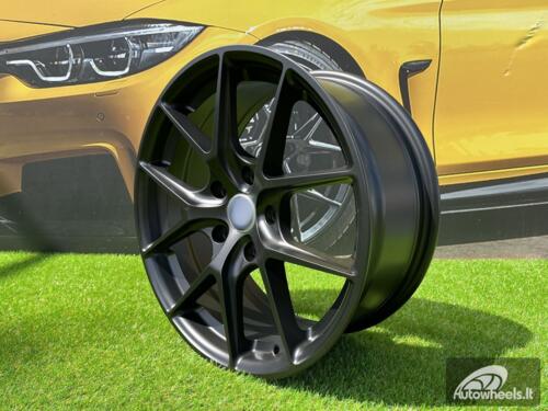 Ratlankis R17x7.5  5X120  ET  34  72.6  B5796  Black Half Matt (BLHM)  For BMW  (R)