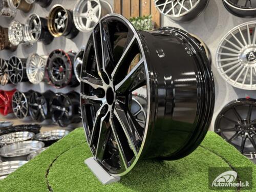 Ratlankis R17x7.5  5X112  ET  45  57.1  B5474  Black Polished (MB)  For SEAT  (P)