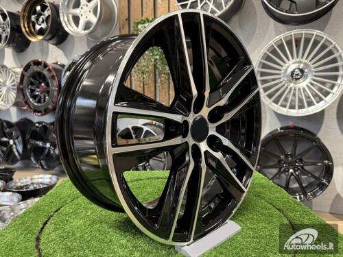 Ratlankis R17x7.5  5X112  ET  45  57.1  B5474  Black Polished (MB)  For SEAT  (P)