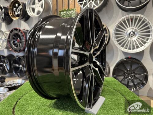 Ratlankis R17x7.5  5X112  ET  45  57.1  B5474  Black Polished (MB)  For SEAT  (P)