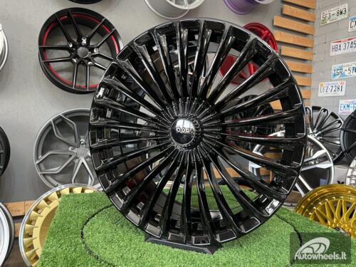 Ratlankis S/E Class Maybach style R20x8.5 5X112 ET 43 66.6 Gloss black