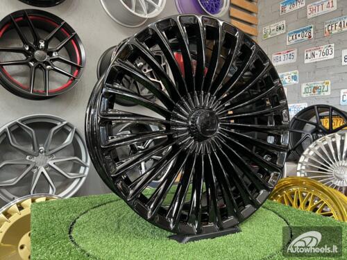 Ratlankis S/E Class Maybach style R20x9.5 5X112 ET 43 66.6 Gloss black