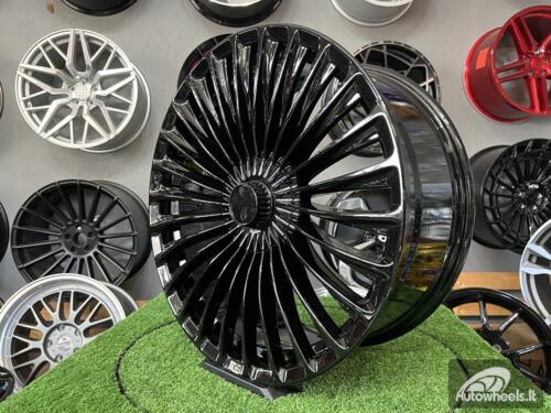 Ratlankis S/E Class Maybach style R20x9.5 5X112 ET 43 66.6 Gloss black