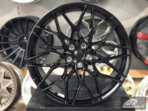 Ratlankis BMW 1000m Style 20x9.5 ET38 5x120 72.6 Gloss black