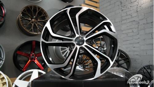 Ratlankis VW Nollo GTI TCR Style 19x8.5 ET45 5x112  57.1 Black diamond cut