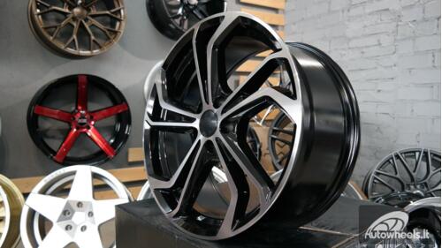 Ratlankis VW Nollo GTI TCR Style 19x8.5 ET45 5x112  57.1 Black diamond cut