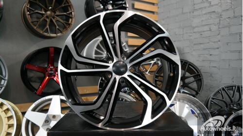 Ratlankis VW Nollo GTI TCR Style R19x8.5 ET45 5x112  57.1 Black diamond cut