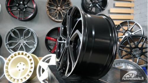 Ratlankis VW Nollo GTI TCR Style R19x8.5 ET45 5x112  57.1 Black diamond cut