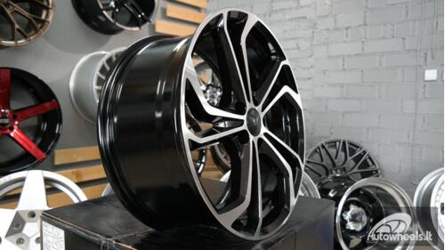 Ratlankis VW Nollo GTI TCR Style R19x8.5 ET45 5x112  57.1 Black diamond cut