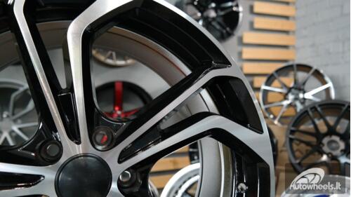 Ratlankis VW Nollo GTI TCR Style R19x8.5 ET45 5x112  57.1 Black diamond cut