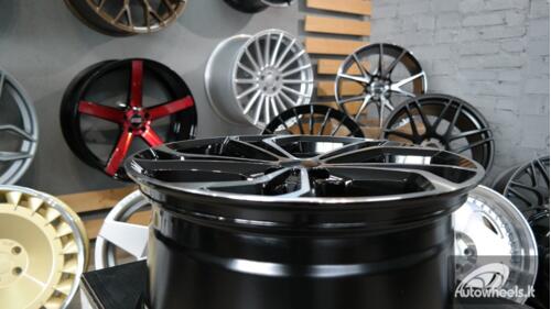 Ratlankis VW Nollo GTI TCR Style R19x8.5 ET45 5x112  57.1 Black diamond cut