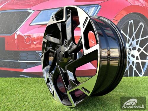 Ratlankis R19x7.5  5X114.3  ET  51  67.1  B1927  Black Polished (MB)  For KIA  (Z1)  (NEW Model SPORTAGE)