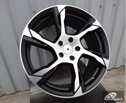 Ratlankis R20x8.5  5X108  ET  42.5  63.4  B1175  Black Polished (MB)  For VOLVO  (Z1)