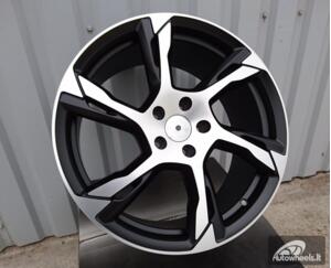 Ratlankis R20x8.5  5X108  ET  42.5  63.4  B1175  Black Polished (MB)  For VOLVO  (Z1)