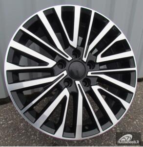 Ratlankis R20x8  5X120  ET  45  65.1  B1515  (B1515/VW411)  Black Polished (MB)  For VW  (Z1+Z4)  ((max 1000kg))