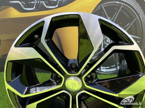 Ratlankis R15x6.5  5X114.3  ET  45  66.1  B5168  Black Polished (MB)  For RENAU  (D1)