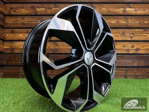 Ratlankis R15x6.5  5X114.3  ET  45  66.1  B5168  Black Polished (MB)  For RENAU  (D1)
