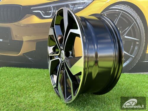 Ratlankis R15x6.5  5X114.3  ET  45  66.1  B5168  Black Polished (MB)  For RENAU  (L1+D1)