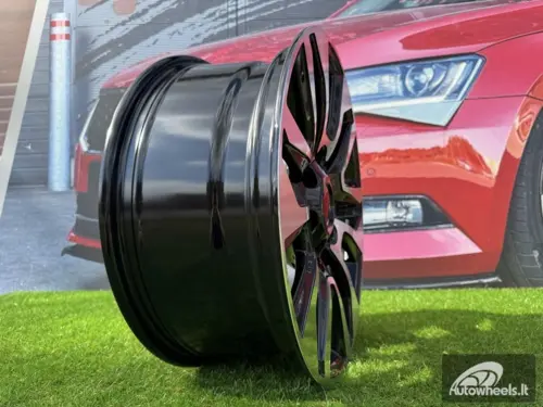Ratlankis R20x8.5  6X139.7  ET  25  106.1  B1743  Black Polished (MB)  For TOYOT  (Z1)  (4x4 for TOYOTA)