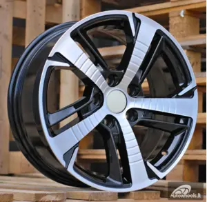 Ratlankis R16x7  5X108  ET  40  65.1  B5514  Black Polished (MB)  For PEUG  (R+K4)