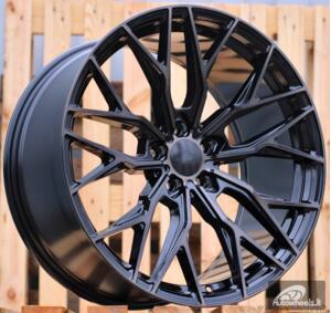 Ratlankis R20x10  5X112  ET  40  66.6  3S266  Black+Tinted Face (BLTF)  For RACIN  (K2)  (HYBRID FORGED (Max Load 815kg.) Front+Rear)