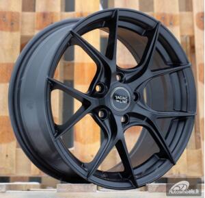 Ratlankis R16x7  5X108  ET  44  63.4  B5713  Black Half Matt (BLHM)  For RACIN  (K4)