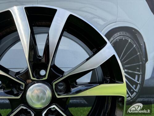 Ratlankis R16x6.5  5X108  ET  42  67.1  BK533  Black Polished (MB)  For RACIN  (K4+D1)