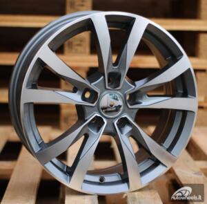 Ratlankis R16x6.5  5X108  ET  42  67.1  BK533  Grey Polished (MG)  For RACIN  (L1+K4)