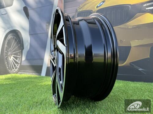 Ratlankis R15x6  4X100  ET  40  60.1  B5762  Black Polished (MB)  For RENAU  (R+D1+K2)