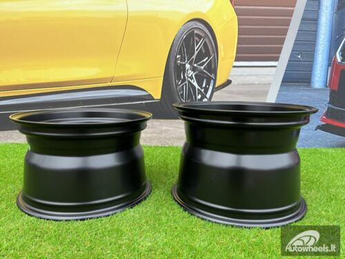 Ratlankis Watanabe Rota style 15X9J 4X100/4X114.3 ET0 73.1 Matt black ( Mazda MX RX, VW, BMW E30, Honda, JDM cars )