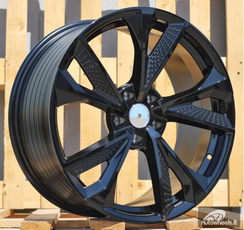 Ratlankis R19x8.5  5X112  ET  30  66.5  B1566  Black (BL)  For AUD  (Z3)