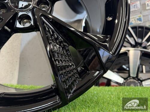 Ratlankis R19x8.5  5X112  ET  40  66.5  B1566  Black (BL)  For AUD  (Z3)