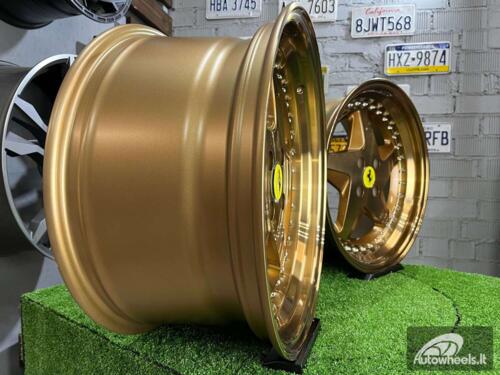 Ratlankis Akron Ferrari 348TS Style 17X8.5J 4X100 ET30 73.1 ( VW Golf/Jetta, BMW E30, Mazda MX3/MX5, JDM cars)