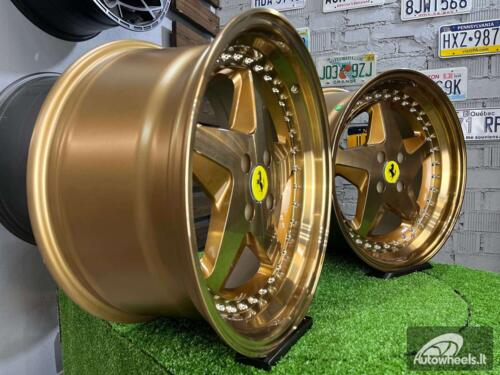 Ratlankis Akron Ferrari 348TS Style 17X8.5J 4X100 ET30 73.1 ( VW Golf/Jetta, BMW E30, Mazda MX3/MX5, JDM cars)