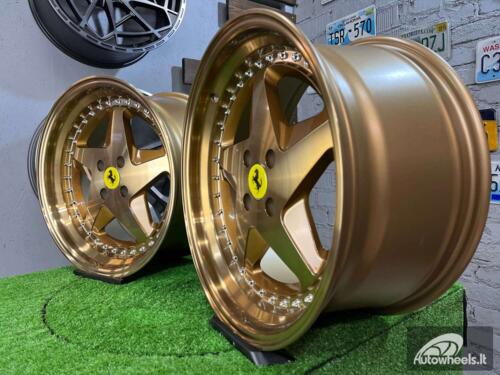 Ratlankis Akron Ferrari 348TS Style 17X8.5J 4X100 ET30 73.1 ( VW Golf/Jetta, BMW E30, Mazda MX3/MX5, JDM cars)