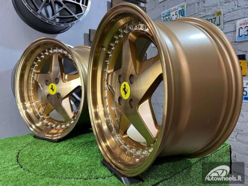 Ratlankis Akron Ferrari 348TS Style 17X8.5J 4X100 ET30 73.1 ( VW Golf/Jetta, BMW E30, Mazda MX3/MX5, JDM cars)