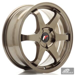 JR Wheels JR3 17x7 ET20-42 5H BLANK Bronze