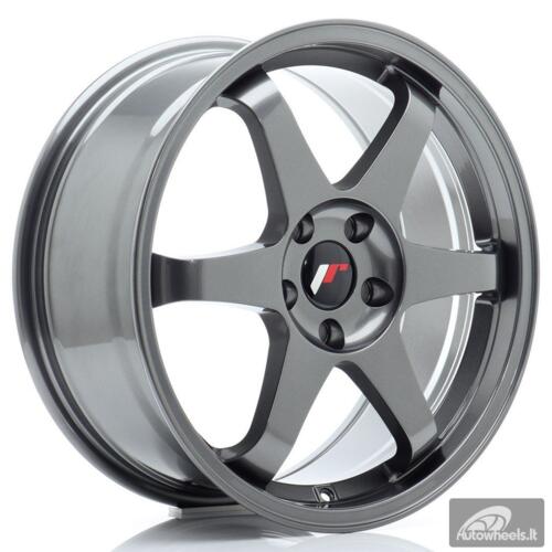 JR Wheels JR3 18x8 ET40 5x100 Gun Metal