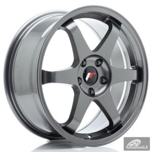 JR Wheels JR3 18x8 ET40 5x100 Gun Metal