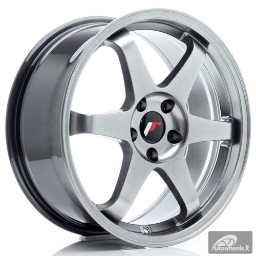 JR Wheels JR3 18x8 ET40 5x100 Hyper Black