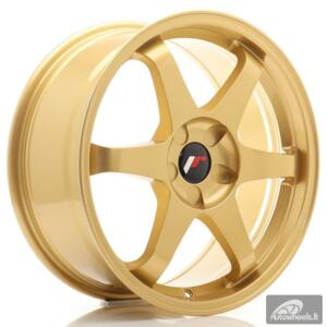 JR Wheels JR3 18x8 ET20-45 5H BLANK Gold