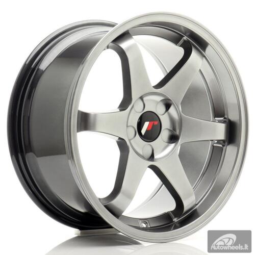 JR Wheels JR3 18x9 ET15-40 5H BLANK Hyper Black