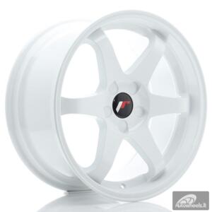 JR Wheels JR3 18x9 ET15-40 5H BLANK White