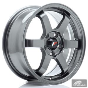 JR Wheels JR3 16x7 ET40 4x100 Gun Metal
