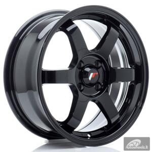 JR Wheels JR3 16x7 ET40 4x100 Gloss Black