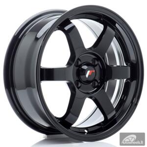 JR Wheels JR3 16x7 ET25 4x100 Gloss Black