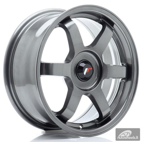JR Wheels JR3 16x7 ET25-40 BLANK Gun Metal