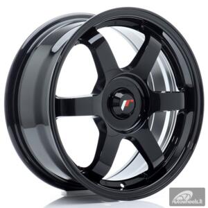 JR Wheels JR3 16x7 ET25-40 BLANK Gloss Black