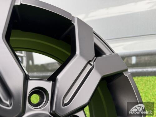 Ratlankis R16x6.5  5X114.3  ET  50  66.1  B1110  Black Half Matt (BLHM)  For DACIA  (R)  (New MODEL)